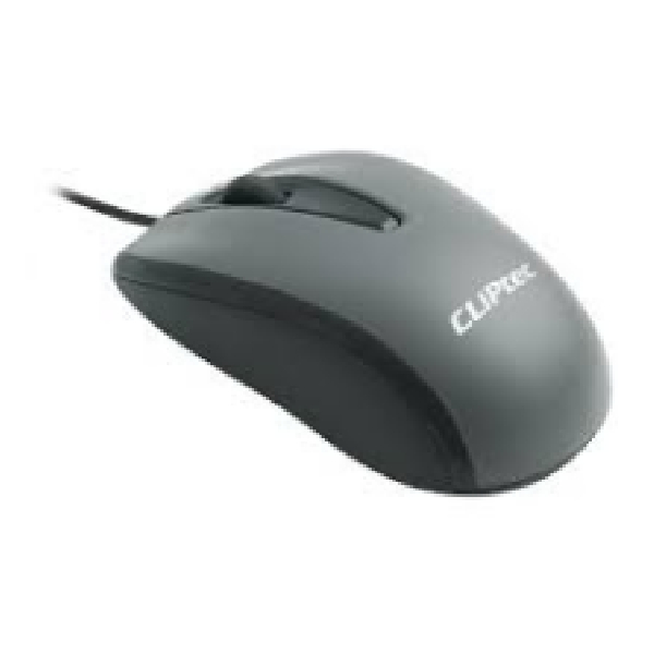 Usb 1200Dpi Optical Mouse-Xilent Scroll (Grey) Cliptec