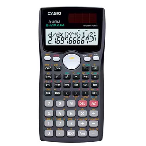 + 2 Casio Fx115Ms 2 Way + Scientific Calculator 10