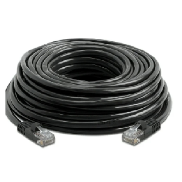 CAT6 Patch Cable 15 Meter, Black, Terabit