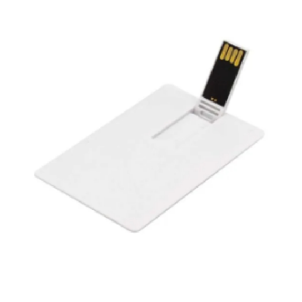 4Gb Flash Disk Credit Card Shape Brandable White