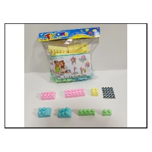 Mix Block Sets Toy Own, 57 Blocks/Polybag With Header