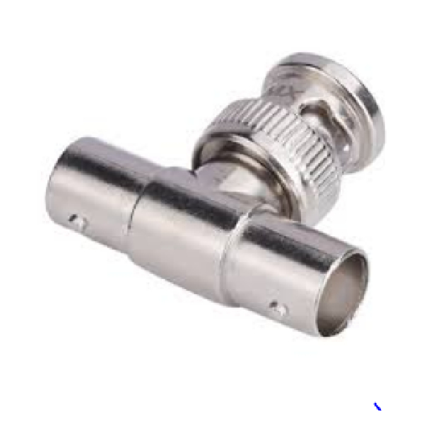 T Connecter Bnc Plug With Socket And Durlin