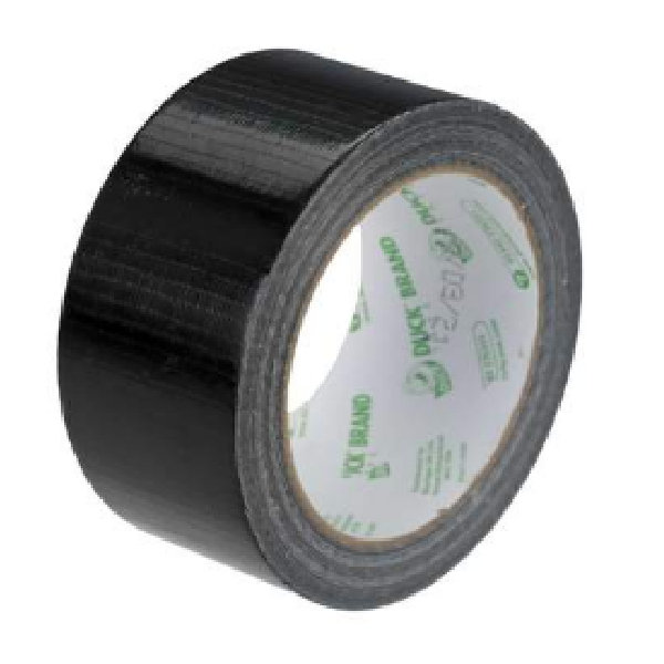 Cloth Duct Tape 35 Mesh 75mm/25M, Black