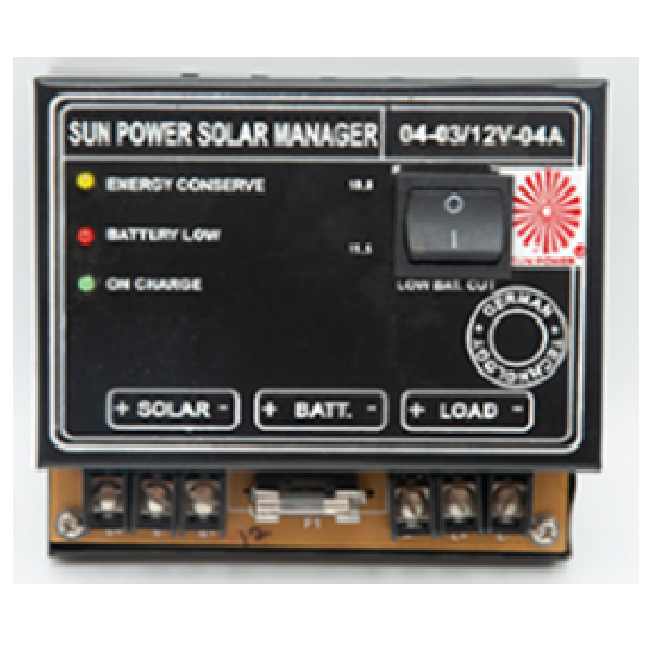 Charge Controller, 12V Sunpower