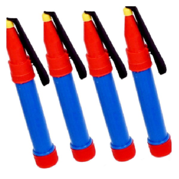 Rangoli Pen, Blue/Red Color