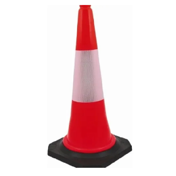 Pvc Traffic Cone With Reflective Strip 2.3Kg Orange