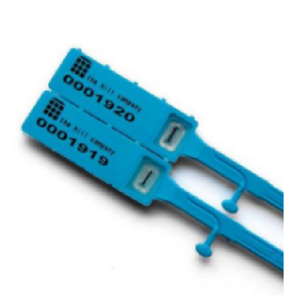 Security Container Seal Sequiensial Numbered 5Mm Sky Blue