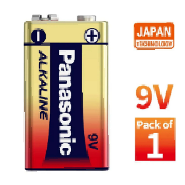 Alkaline Battery 9V Panasonic