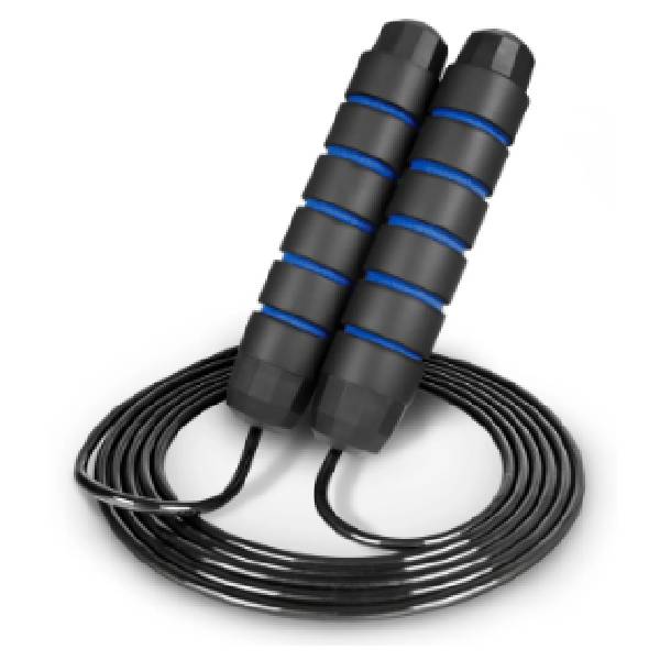 Jump Rope Foam Finger Grip Handle With Pvc Cord & Counter