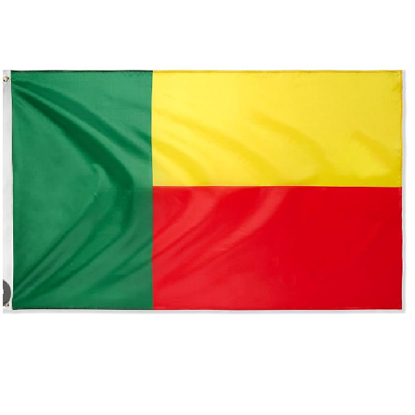 Flag Cloth Material 36inchX60inch Benin