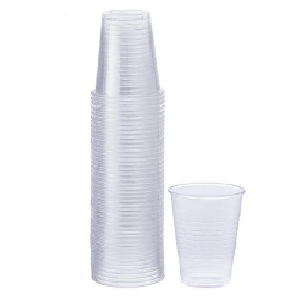 Disposable Cup 5 Oz / 150Ml Clear - Pack Of 50 Pcs