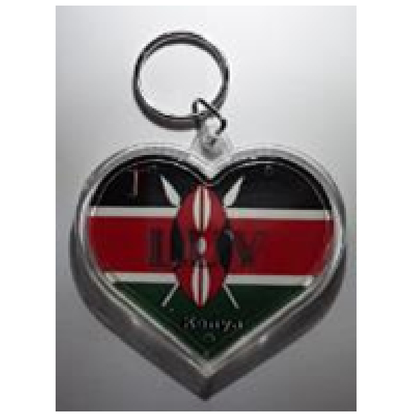 Keyring Heart Shape, Big 5 67*56Mm Sunpower Keychain