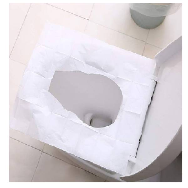 Quarter Folded Pack Of 200 Toilet Seat Covers In Dispenser Box