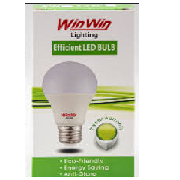 LED 12W Bulb, E27 Base, Warm White WIN WIN