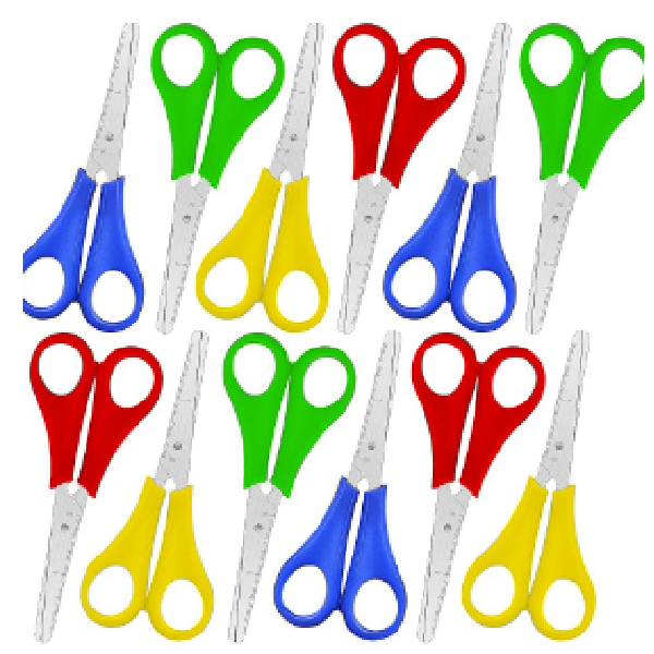 Scissor For Paper Small Assorted Colors 4 inch
