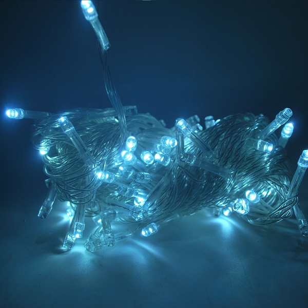 20m+200L LED String Indoor Light With 8 Modes Controller White