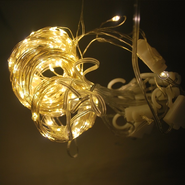 3m*3m, 300L USB Color Light Warm White, With Remote Control