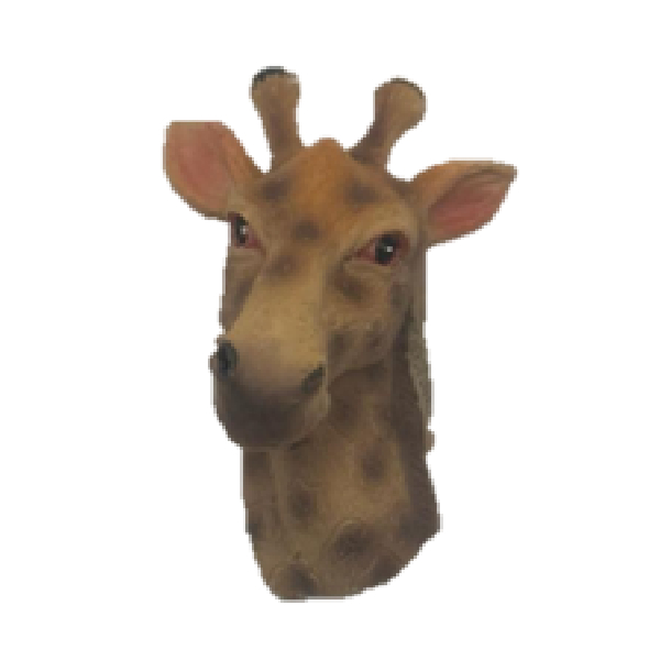 Magnet Animal Head, 3D, Sunpower Magnet Polyresin