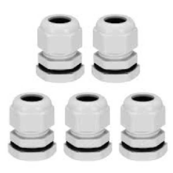 Cable Gland HT-11, White, Size 5-10mm, Per Piece