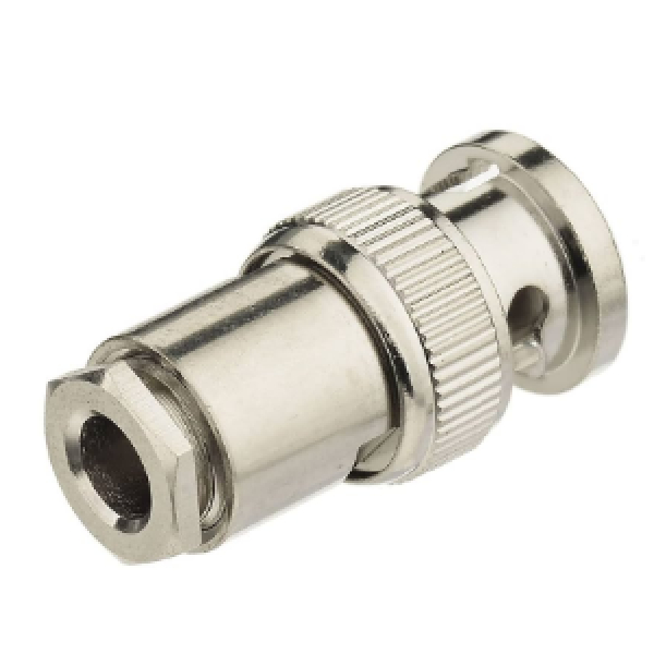 Bnc Male Clamp / Screw Type, In Polybag