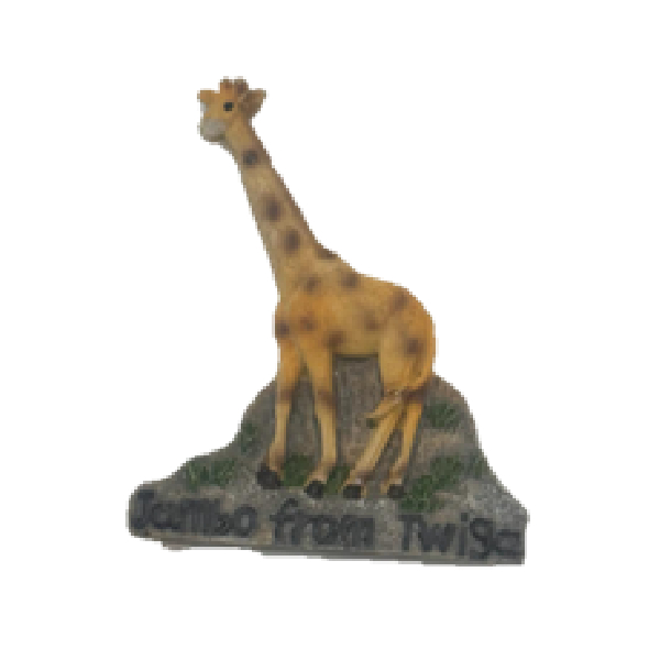 Magnet, Giraffe, Full Body Sunpower Magnet Polyresin