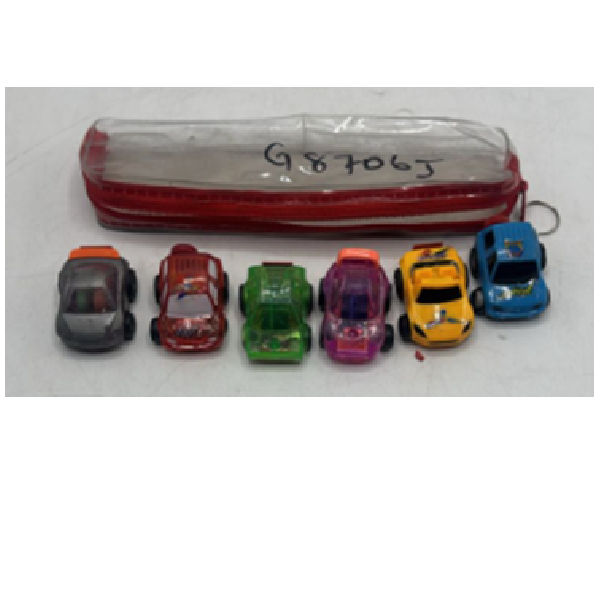 Cars Assorted 6Pcs/Zipped Pack
