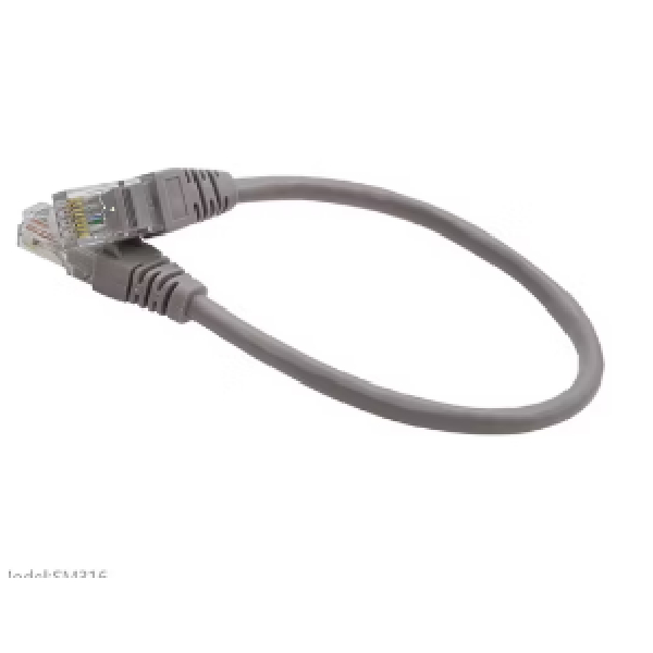 CAT6 Patch Cable 0.2 Meter, Gray, Terabit