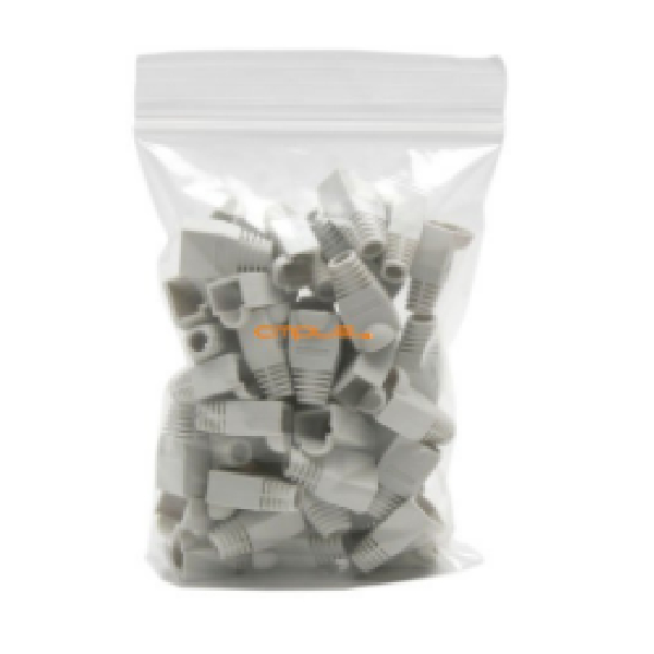 RJ45 PVC Boots, Packs Of 50 Pcs, Bag With Header, Terabit