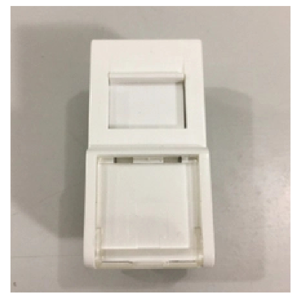 Faceplate Single Port Desk Box Sisq