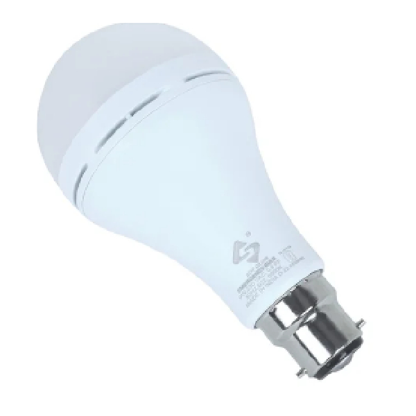 7W Emergency LED Bulb, 1200mAh - Warmwhite 3000K B22 Base