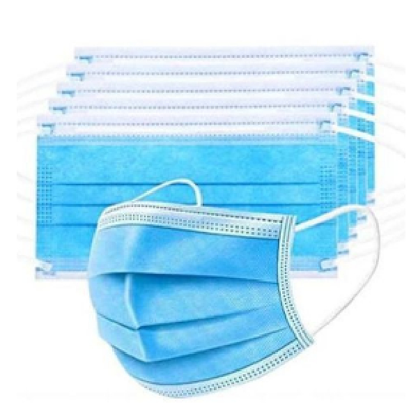 3 Ply Surgical Face Mask, Packet Of 50