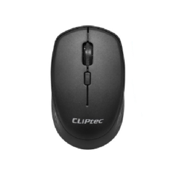Cliptec 2.4Ghz Wireless Optical Mouse -Black