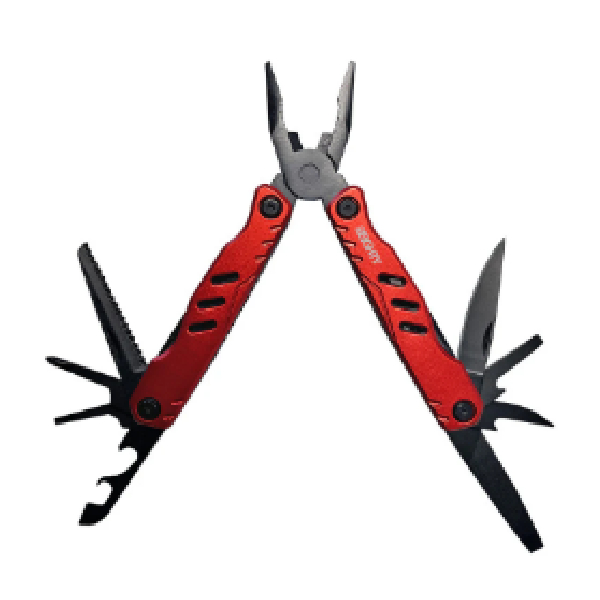 Multi-tool With Plier Red