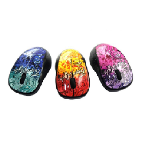 Cliptec 1200Dpi 2.4Ghz Wireless Silent Mouse (Xilent Graffiti)-G2