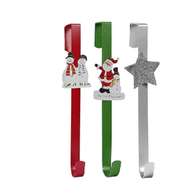 Wreath Hanger With Deco, 30X2.5cm (Green)