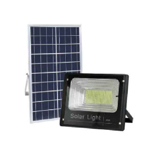 60W Solar LED Flood Light With 8W Solar, IP65 Daylight WIN WIN
