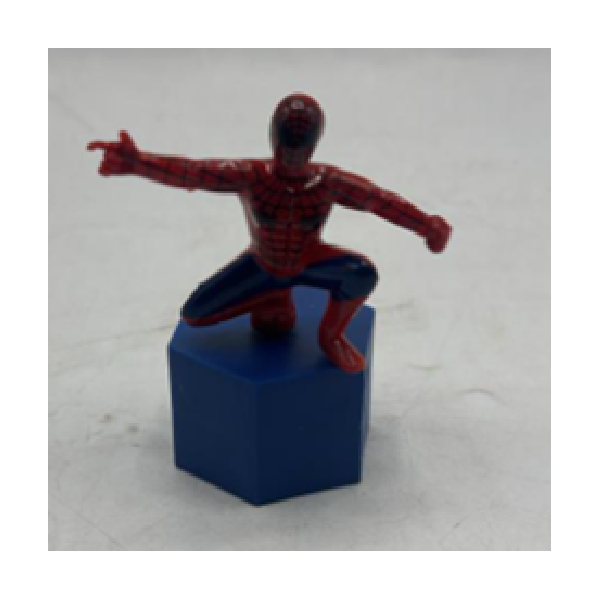 Toy Spiderman, Twist Rotating On Base