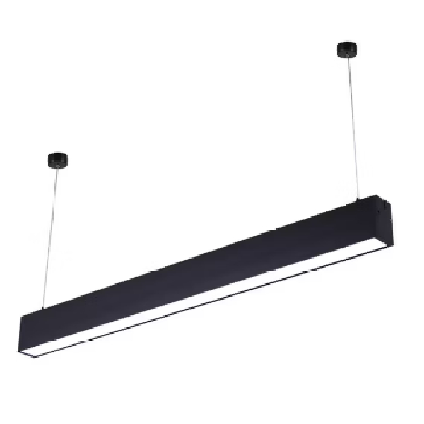 Aluminum LED Linear Light 36W, 4000K Black Body, 1200X50X75mm