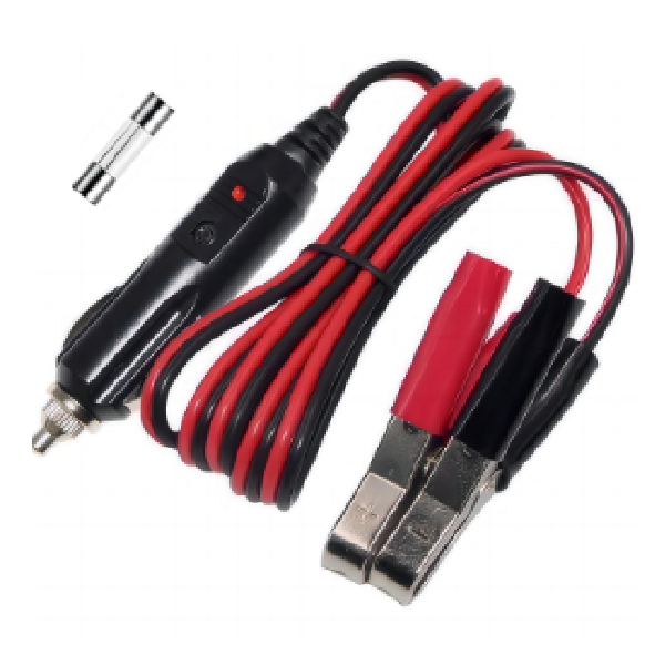 Dc Cable From Cig Plug To Bty Clips Mw