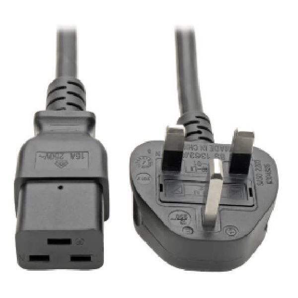 Bt Power Cable 8Ft From C19 To Bs1363 Terabit