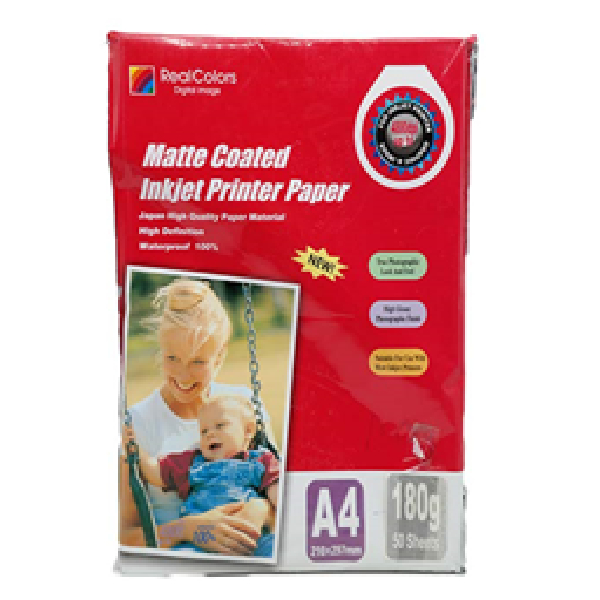 Inkjet Paper A3 Plus Pack Of 20 260Gsm Rc Satin 329X483Mm Real Color