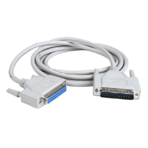 Parallel Lap link Cable 25Pin Male To Male Grey