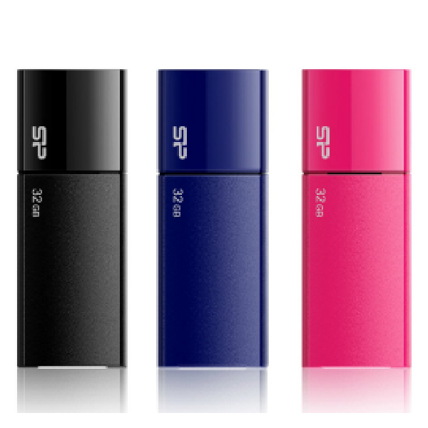 Usb 2.0 Flash Disk U05, 32Gb, Peach, Silicon Power