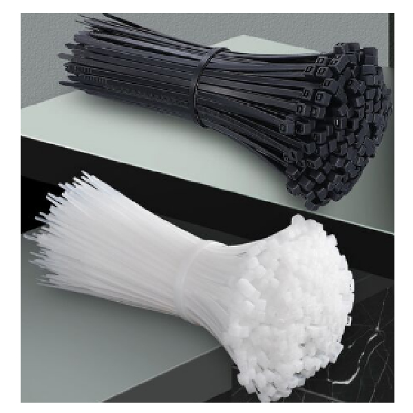 Cable Ties, White Or Black 2.5X120Mm
