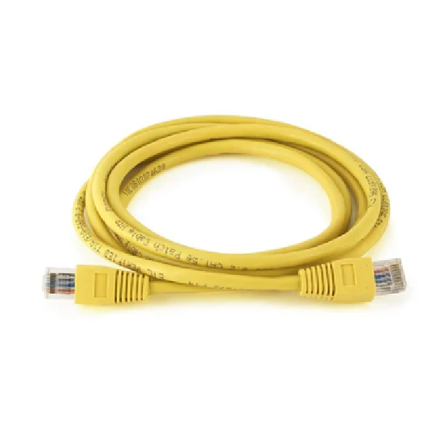 CAT6 Patch Cable 2 Meter, Yellow, Terabit