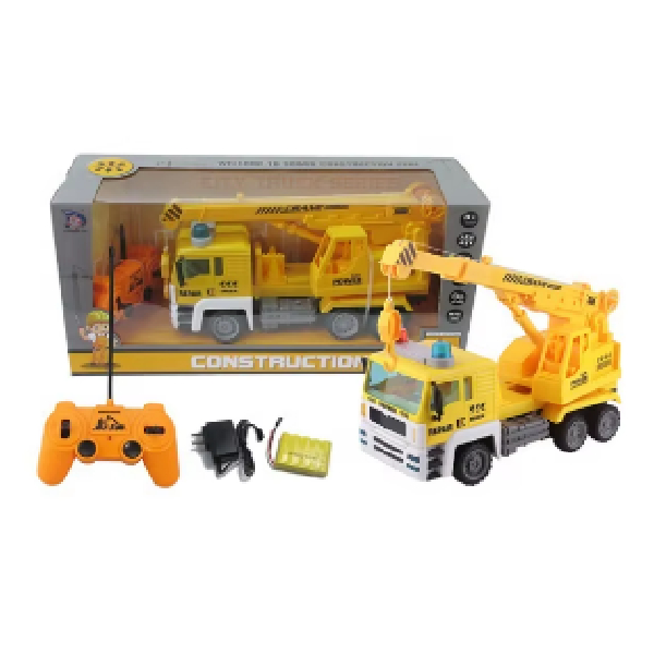 4Ch Remote Cotrol Crane Truck, City Build In window Box