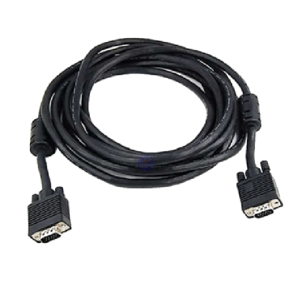 Vga Cable 15Pin Male To Male 5M Intex Black