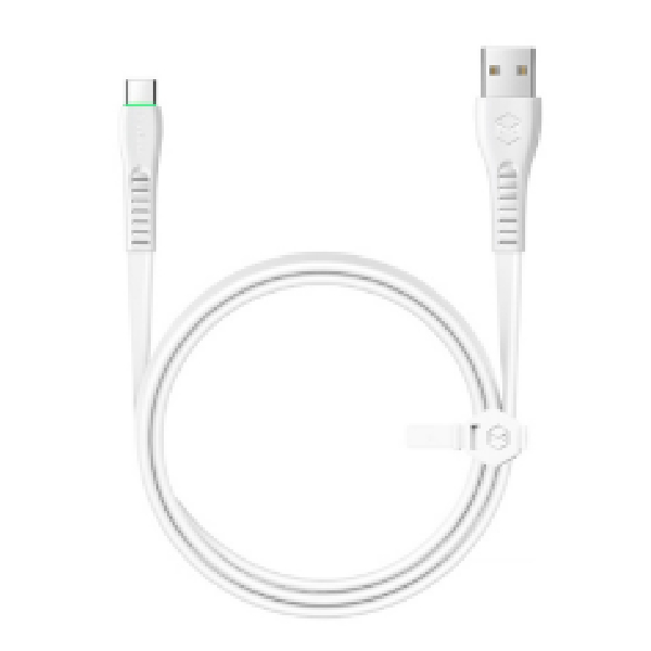 Mcdodo Flying Fish Series Type-C Data Cable With Led Light 1.8M-White