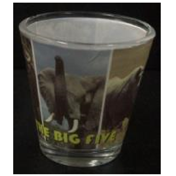 Shot Glass Animal Print Jambo Kenya From Big Five