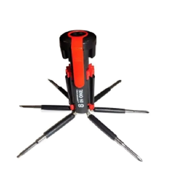 Screw Driver Set 7Bit With Led Torch Sanwa